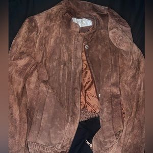 Peck&Peck real brown leather jacket